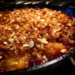 Pear Cranberry Crisp with Almond Topping