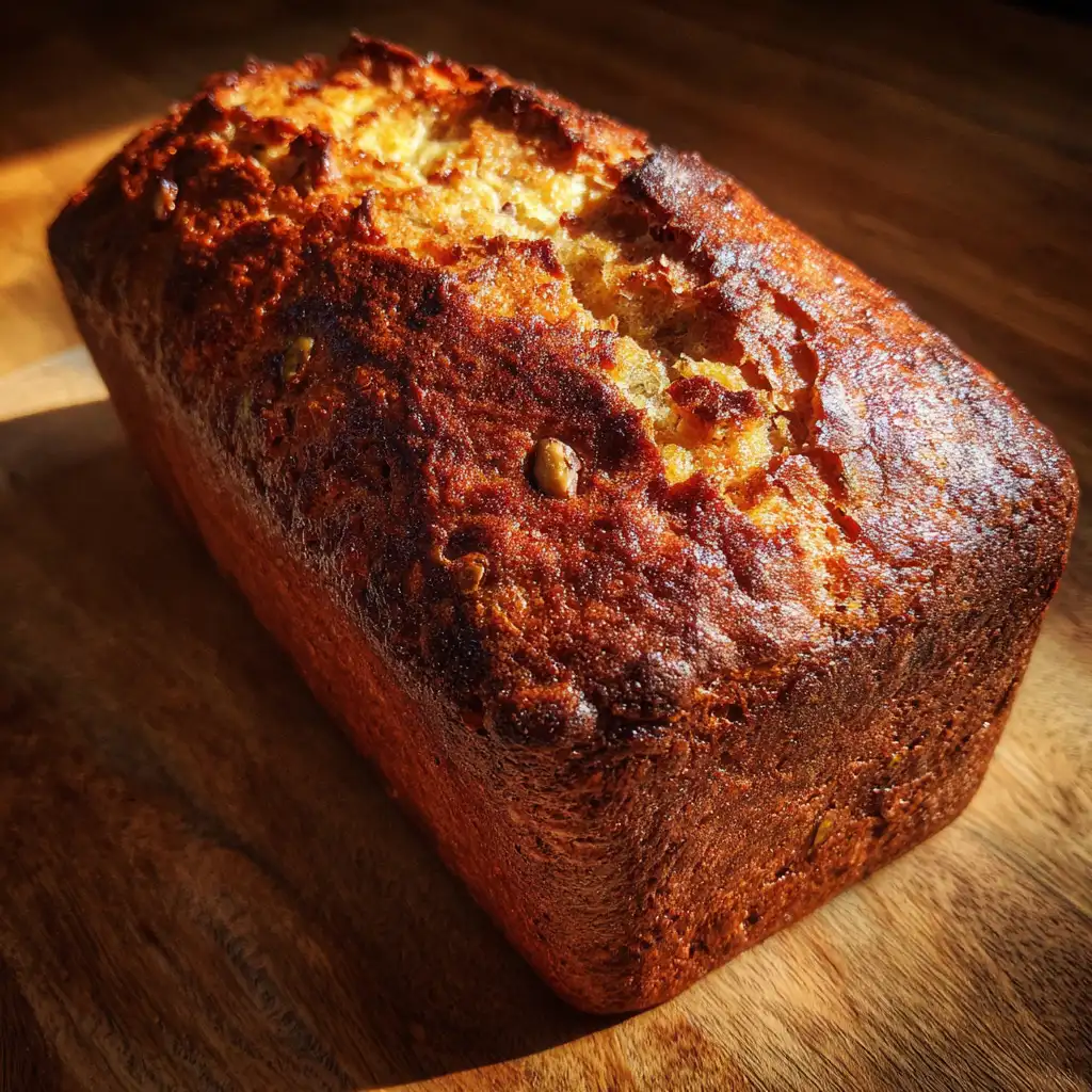 Pear Walnut Bread Loaf