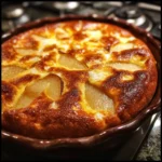 Pear and Almond Clafoutis
