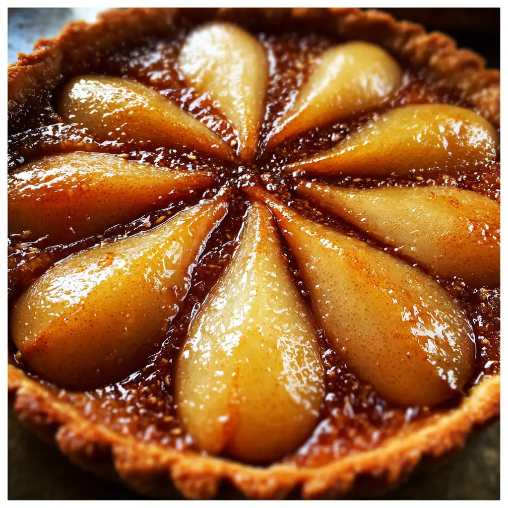 Pear and Brown Sugar Tart