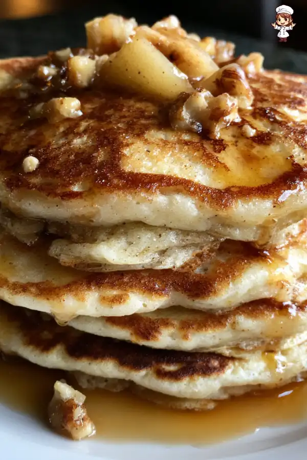 Pear and Walnut Pancakes
