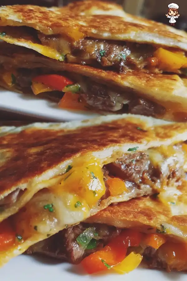 Philly cheesesteak quesadilla recipe
