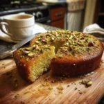 Pistachio and Rosewater Syrup Cake is a must-try delight!