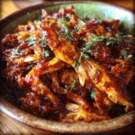 Pulled BBQ chicken recipe for crock pot