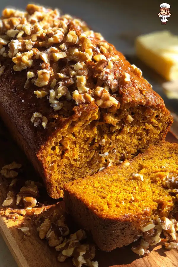 Pumpkin Bread with Walnuts Recipe