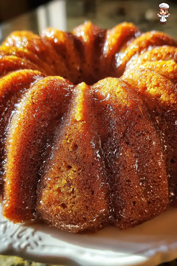 Pumpkin Cardamom Bundt Cake Recipe