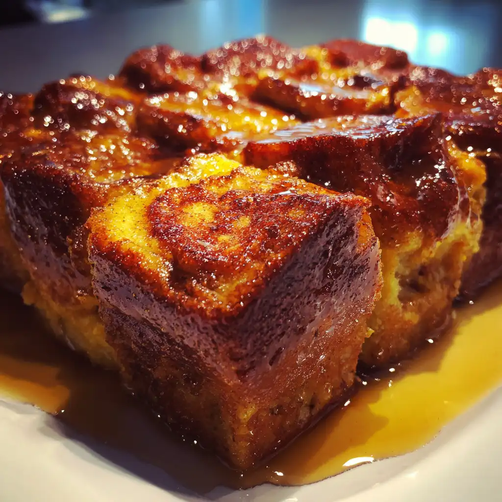 Pumpkin Chai Bread Pudding is a must-try dessert!