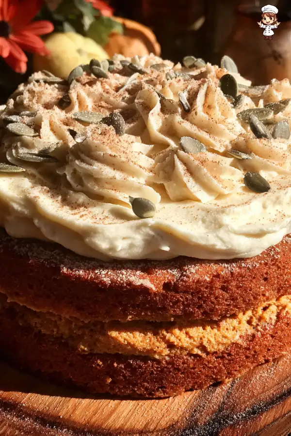 Pumpkin Chai Tea Latte Cake Recipe