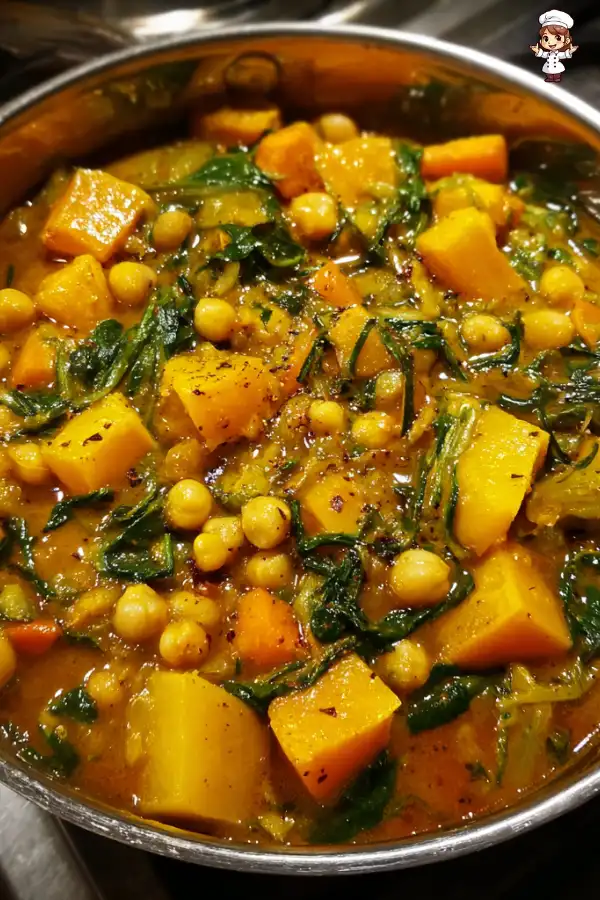 Pumpkin Chickpea Coconut Milk Stew is a must-try!