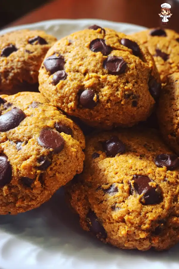 Pumpkin Chocolate Chip Cookies