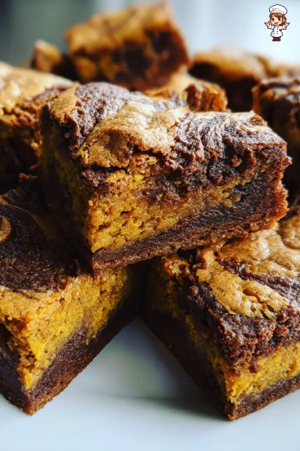 Pumpkin Chocolate Swirl Blondies are a must-try treat!