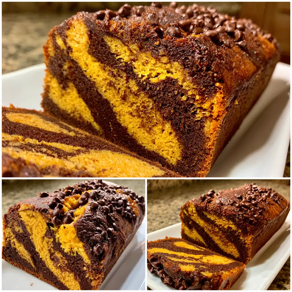 Pumpkin Chocolate Swirl Cake