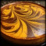 Pumpkin Chocolate Swirl Cheesecake