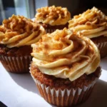 Pumpkin Cinnamon Roll Cupcakes