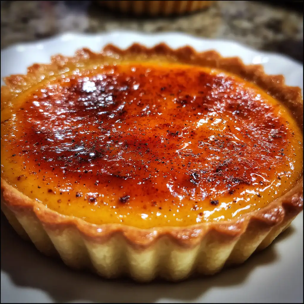 Pumpkin Crème Brûlée Tart Recipe A Must-Try Delight!