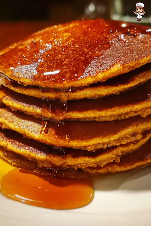 Pumpkin Gingerbread Pancakes