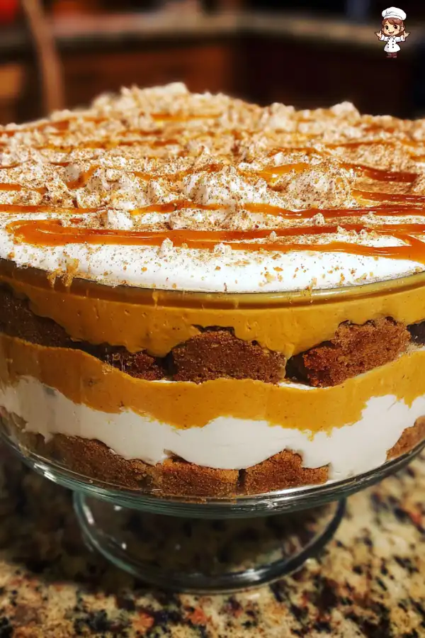 Pumpkin Gingerbread Trifle Recipe