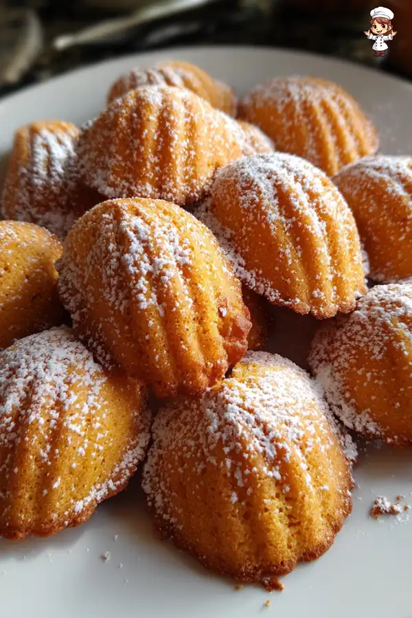 Pumpkin Madeleines Recipe Discover a Cozy Delight!