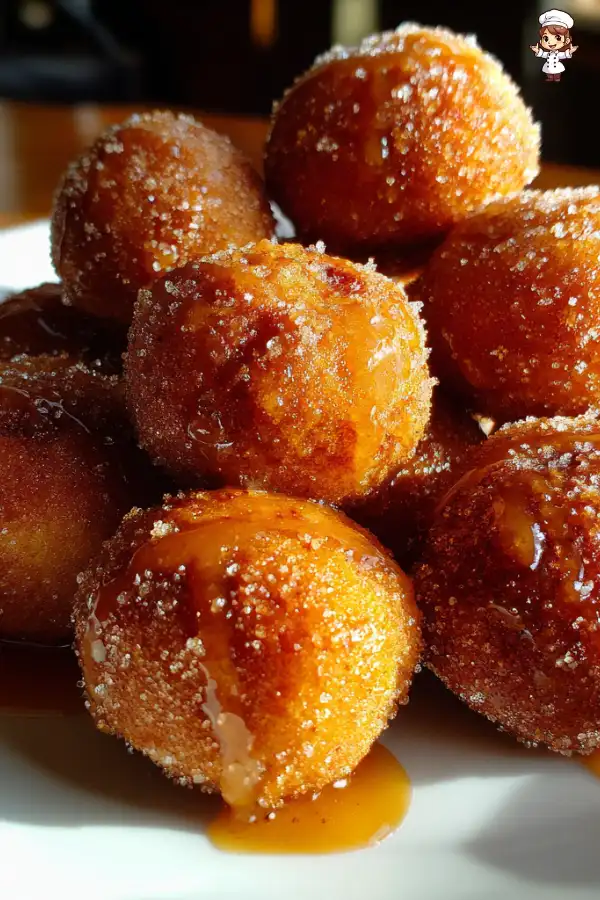 Pumpkin Maple Donut Holes