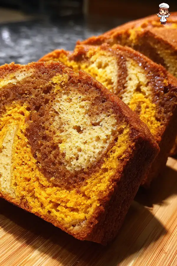 Pumpkin Maple Swirl Pound Cake