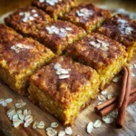 Pumpkin Oatmeal Bars