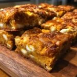 Pumpkin Orange Zest Blondies are a must-try treat!