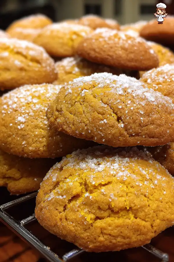 Pumpkin Orange Zest Cookies