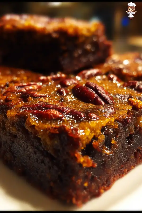 Pumpkin Pecan Brownies