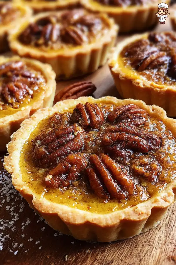 Pumpkin Pecan Tarts