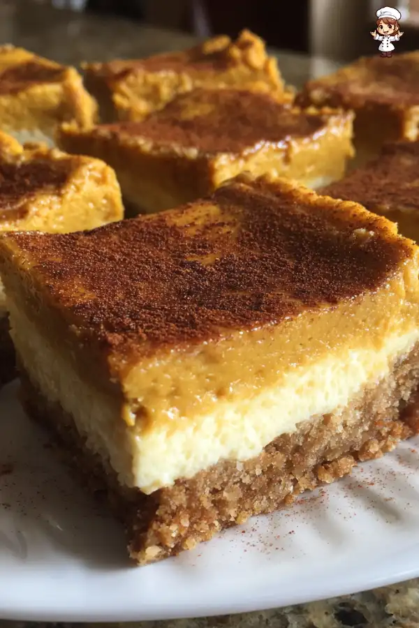 Pumpkin Pie Cheesecake Bars Recipe