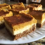 Pumpkin Pie Cheesecake Bars Recipe