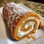 Pumpkin Roll with Cream Cheese Filling Recipe