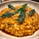 Pumpkin Sage Risotto