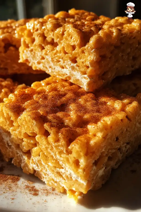 Pumpkin Spice Rice Krispies Treats Recipe