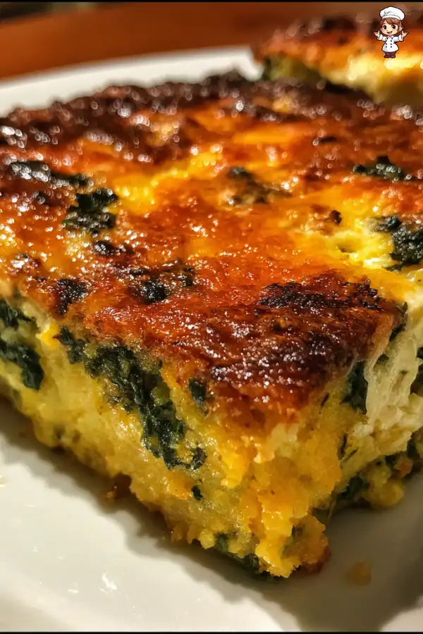 Pumpkin Spinach Polenta Casserole is a must-try dish!