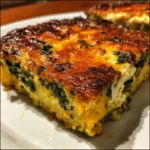 Pumpkin Spinach Polenta Casserole is a must-try dish!