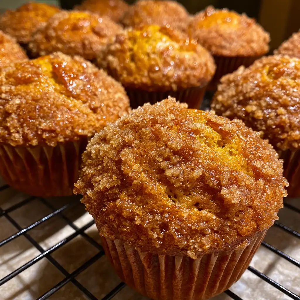 Pumpkin Streusel Muffins Recipe