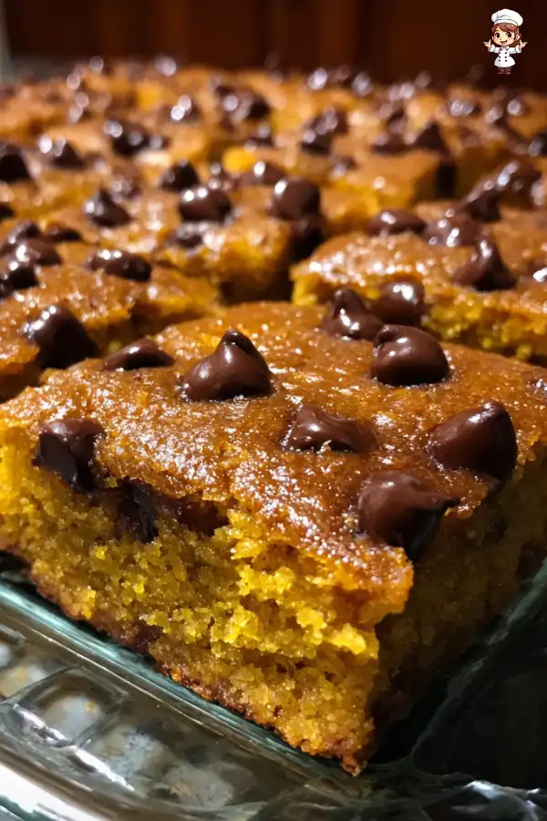 Pumpkin and Chocolate Chip Blondies are a must-try treat!