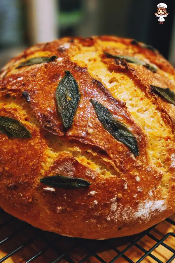 Pumpkin and Sage Bread