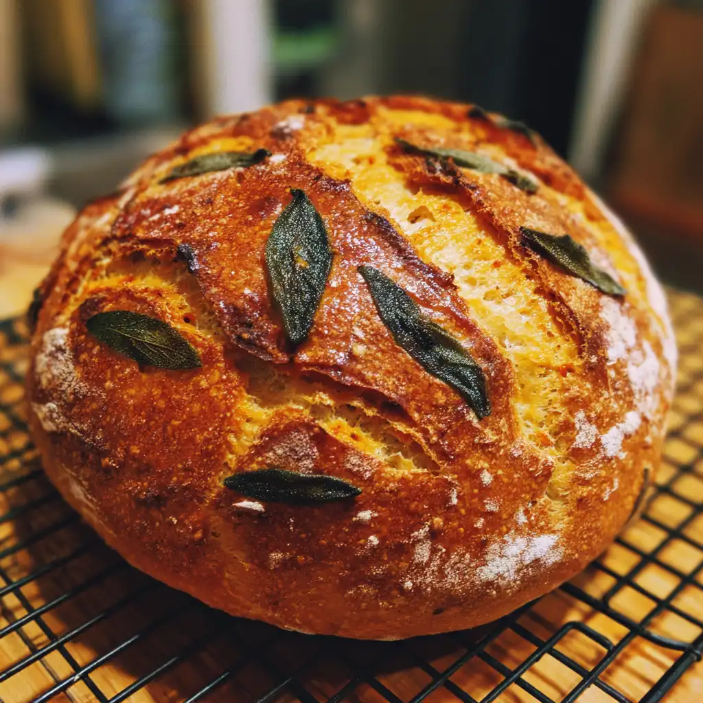 Pumpkin and Sage Bread