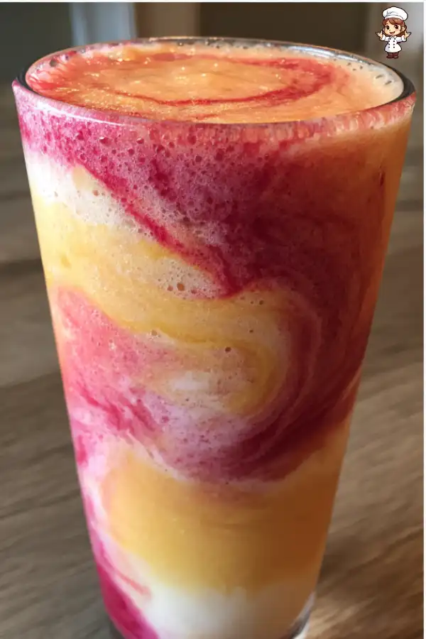 Raspberry Peach Protein Smoothie Recipe
