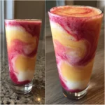 Raspberry Peach Protein Smoothie Recipe