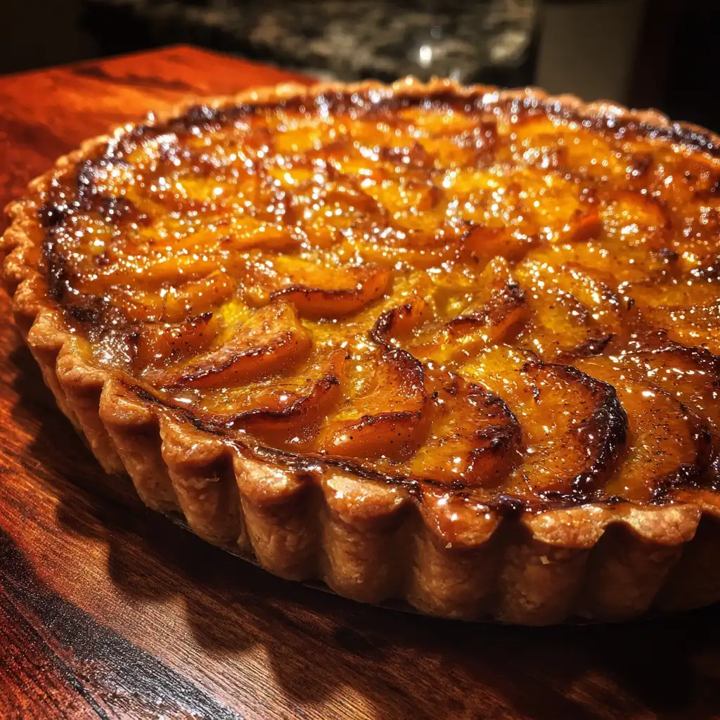 Roasted Acorn Squash Tart with Brown Butter Recipe