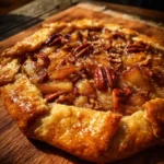 Roasted Apple Pecan Galette