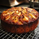 Roasted Apple Sage Cake