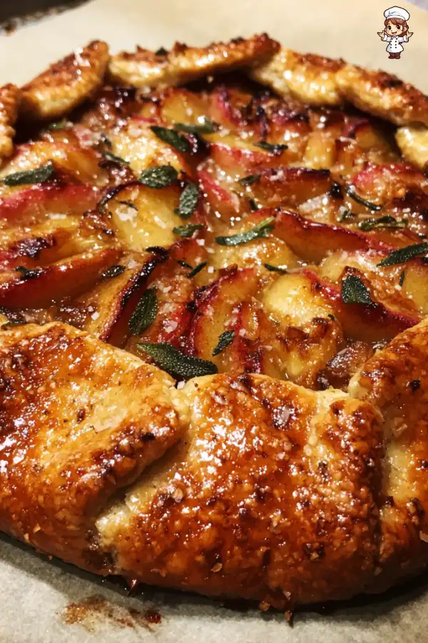 Roasted Apple and Sage Galette