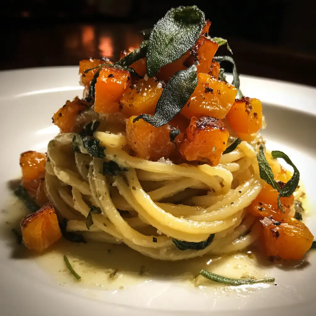 Roasted Butternut Squash Sage Pasta is a must-try dish!