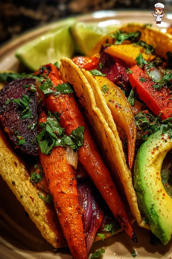 Roasted Root Veggie Tacos are a must-try delight!