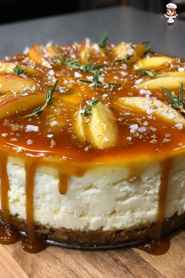 Salted Caramel Apple Cheesecake Recipe A Must-Try Delight!
