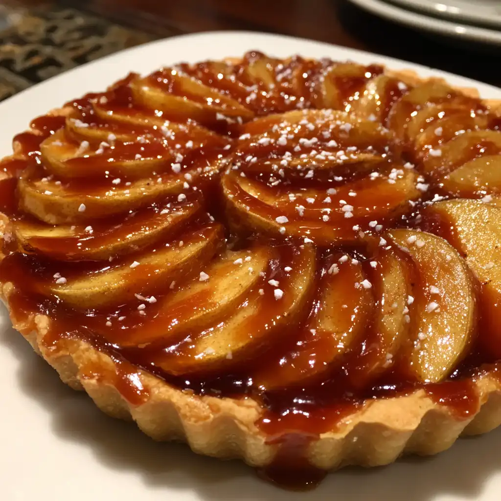 Salted Caramel Apple Tart Recipe